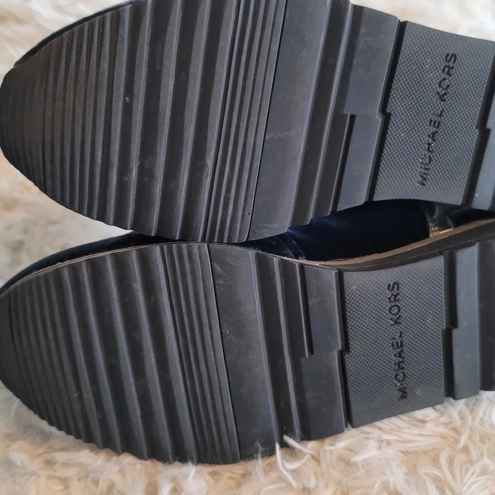 Michael Kors Allie Velvet Sneaker - Picture 6 of 9